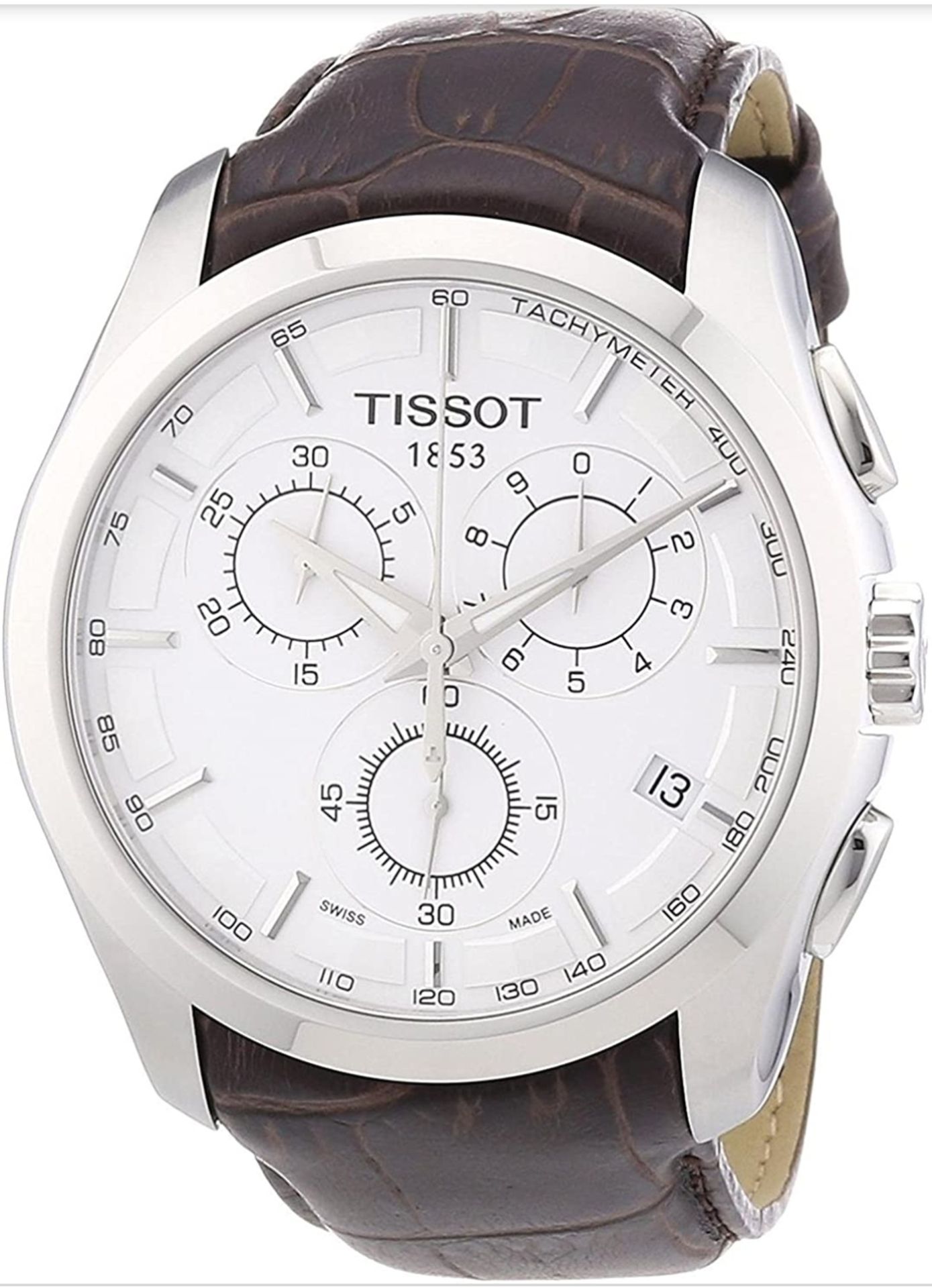 Tissot - Couturier Chronograph - T035.617.16.031.00 - Men's Watch - Image 3 of 8