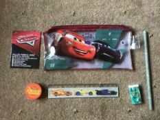 Cars Filled Pencil Cases