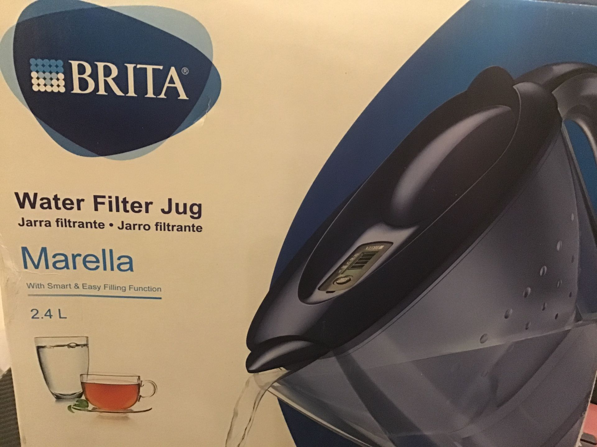 Brita Water Filter With New Sealed Cartridge
