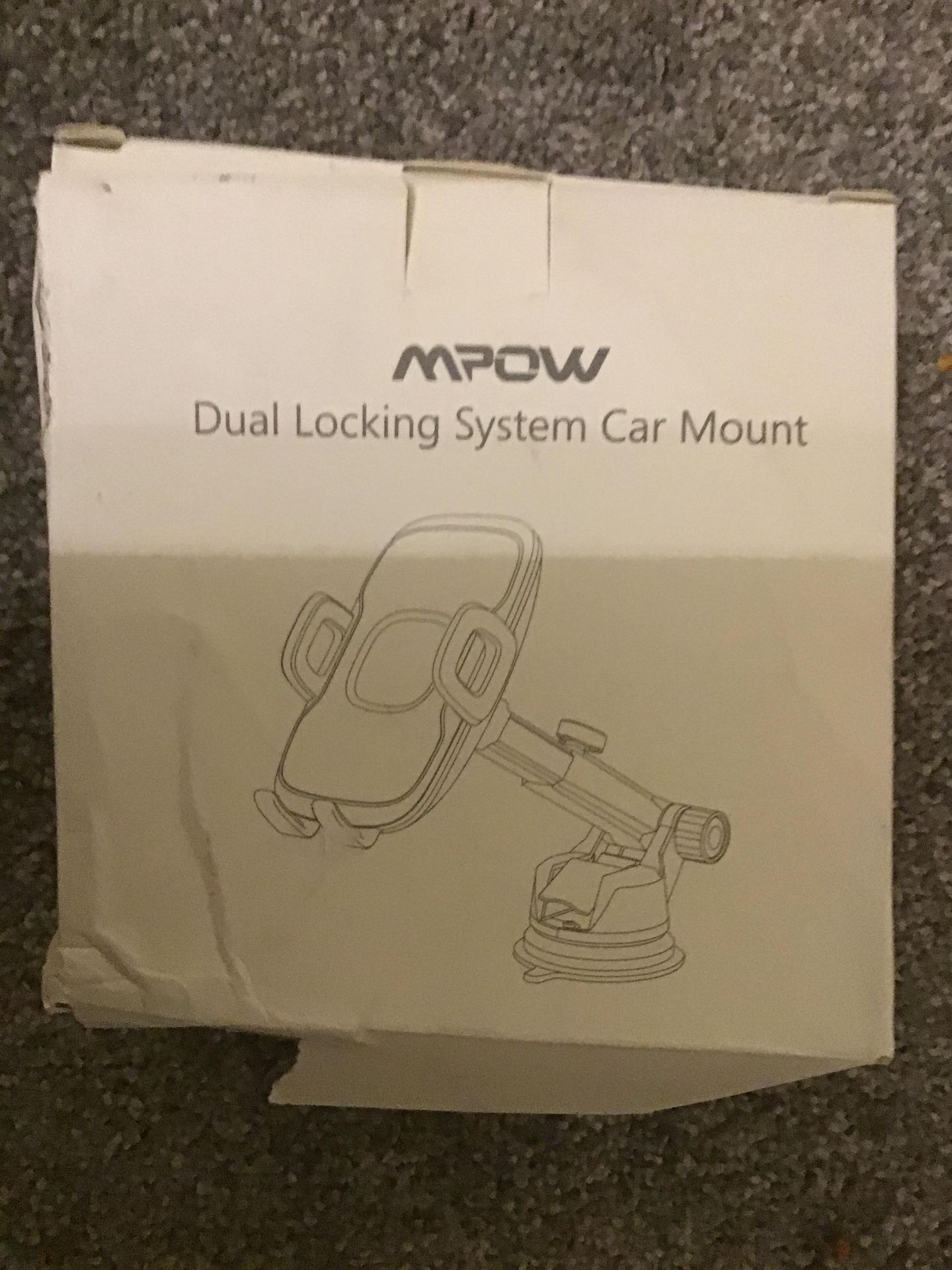 Mpow Dual Locking System Car Mount - Image 2 of 2