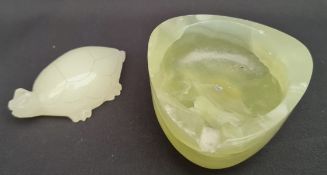 Retro Onyx Calibri Astray & Carved Onyx Turtle