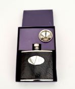 H Samuel Drinks Flask in Presentation Box