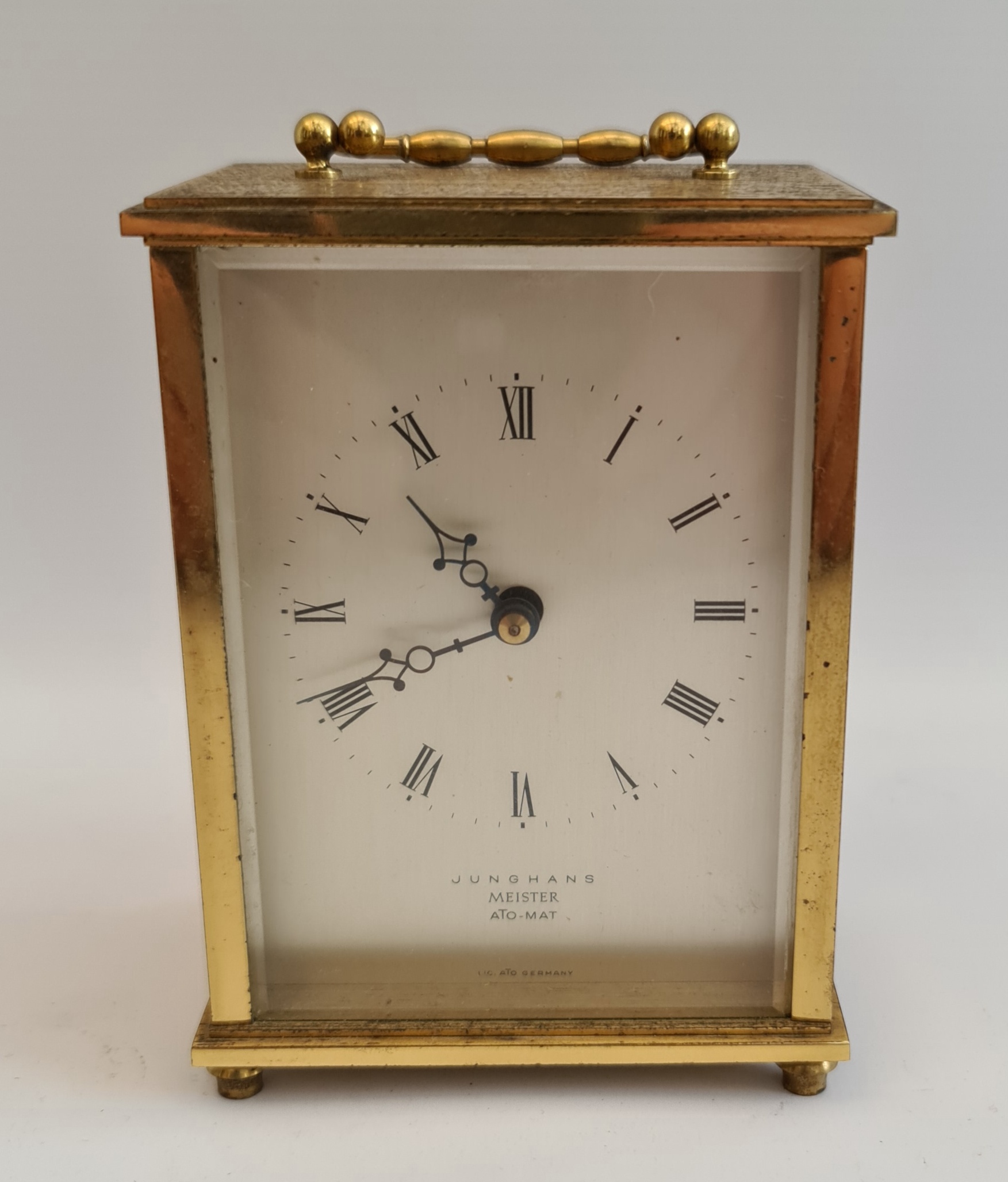 Vintage Clocks Includes Junghans Meister Carriage Clock - Image 3 of 4