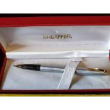 Vintage Sheaffer Fountain Pen Boxed Plus Playing Cards & Dominoes