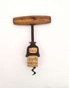 Vintage Corkscrew American Bell Style