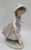 Vintage Lladro Figure 8 inches tall