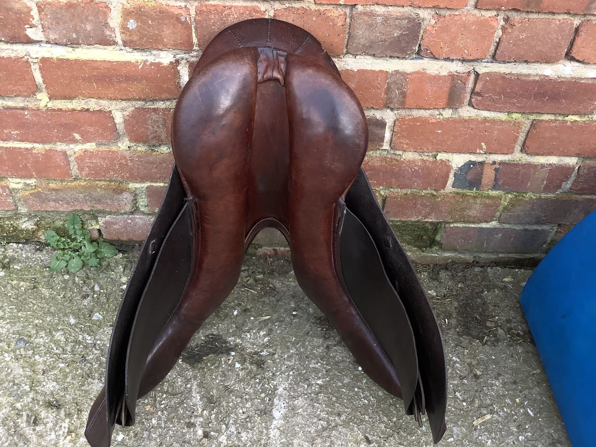 16 1/2" Medium Antill English GP Saddle - Brown - Image 7 of 7