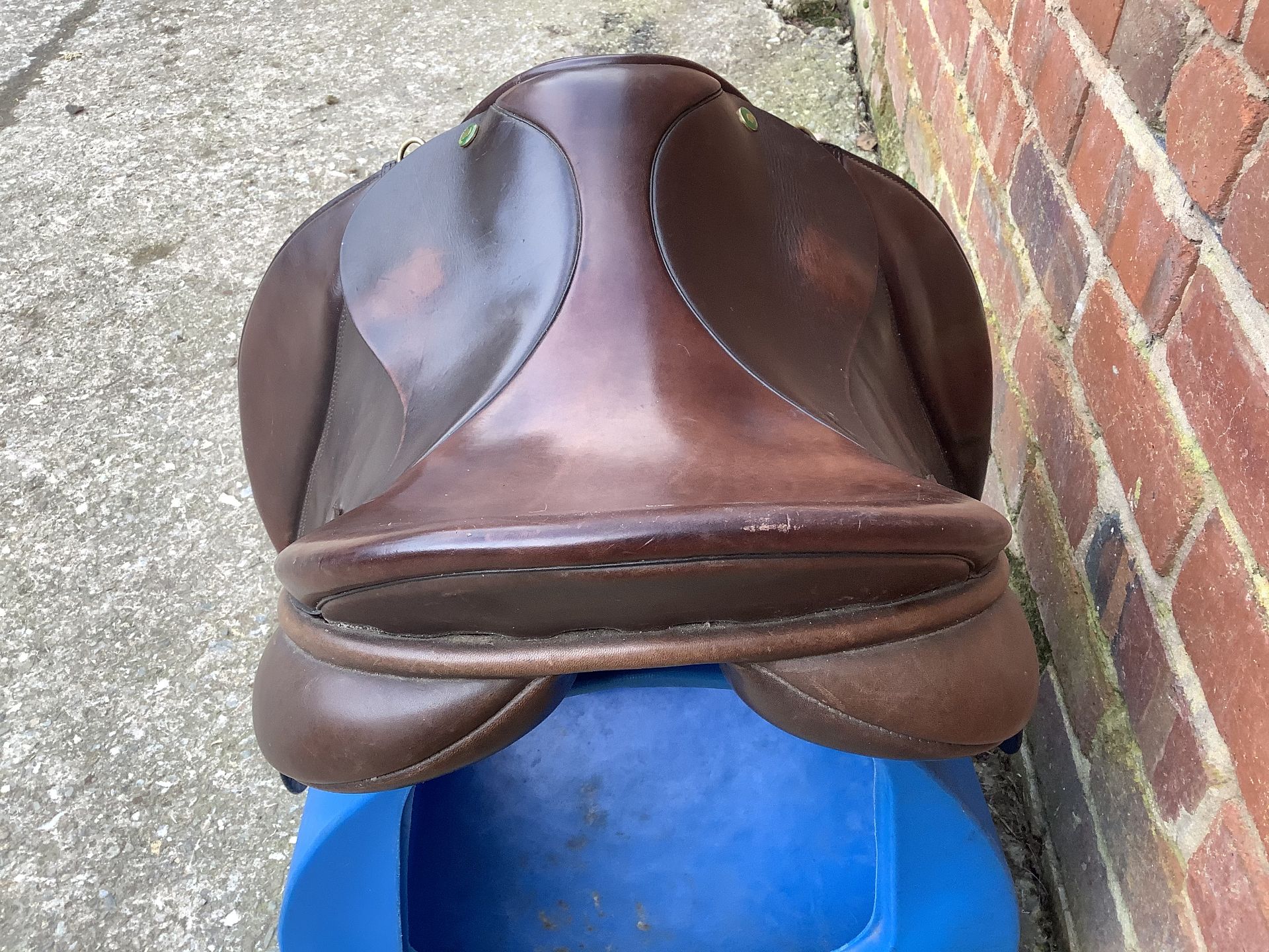 171/2" MW Farrington VSD/GP Saddle - Brown - Image 4 of 8