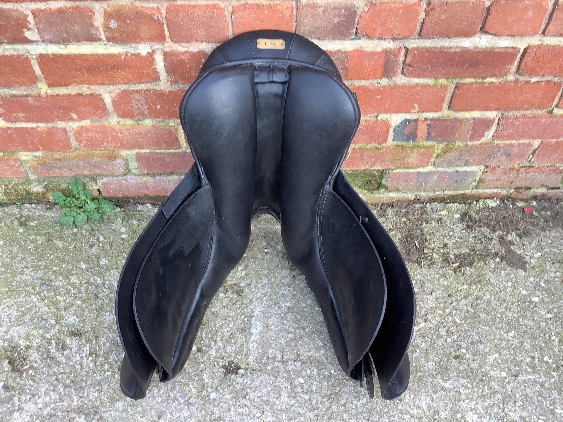 18" Medium GFS VSD Saddle with Flair - Black - Image 10 of 12