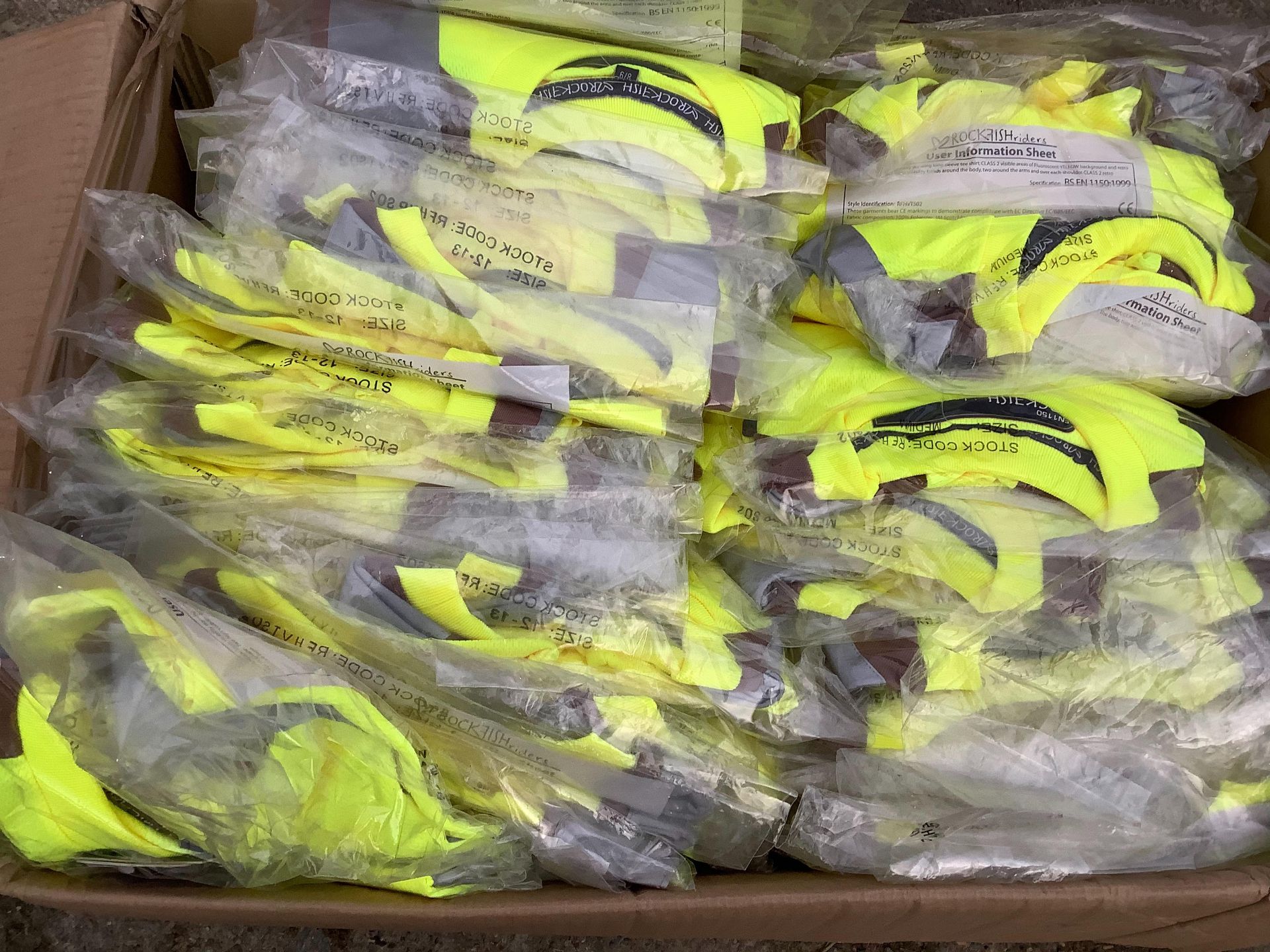 30 x Hi-Viz Rockfish Rider Longsleeve Tops - Image 3 of 4