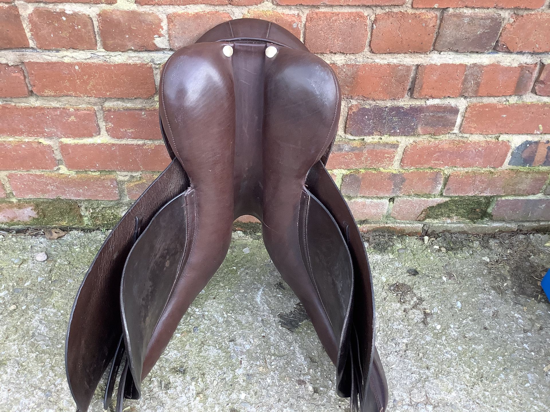 17 1/2" Medium Dever GP Saddle -Brown - Image 11 of 11