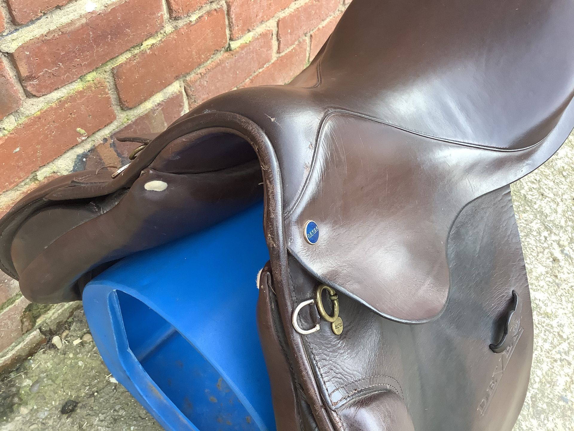 17 1/2" Medium Dever GP Saddle -Brown - Image 3 of 11