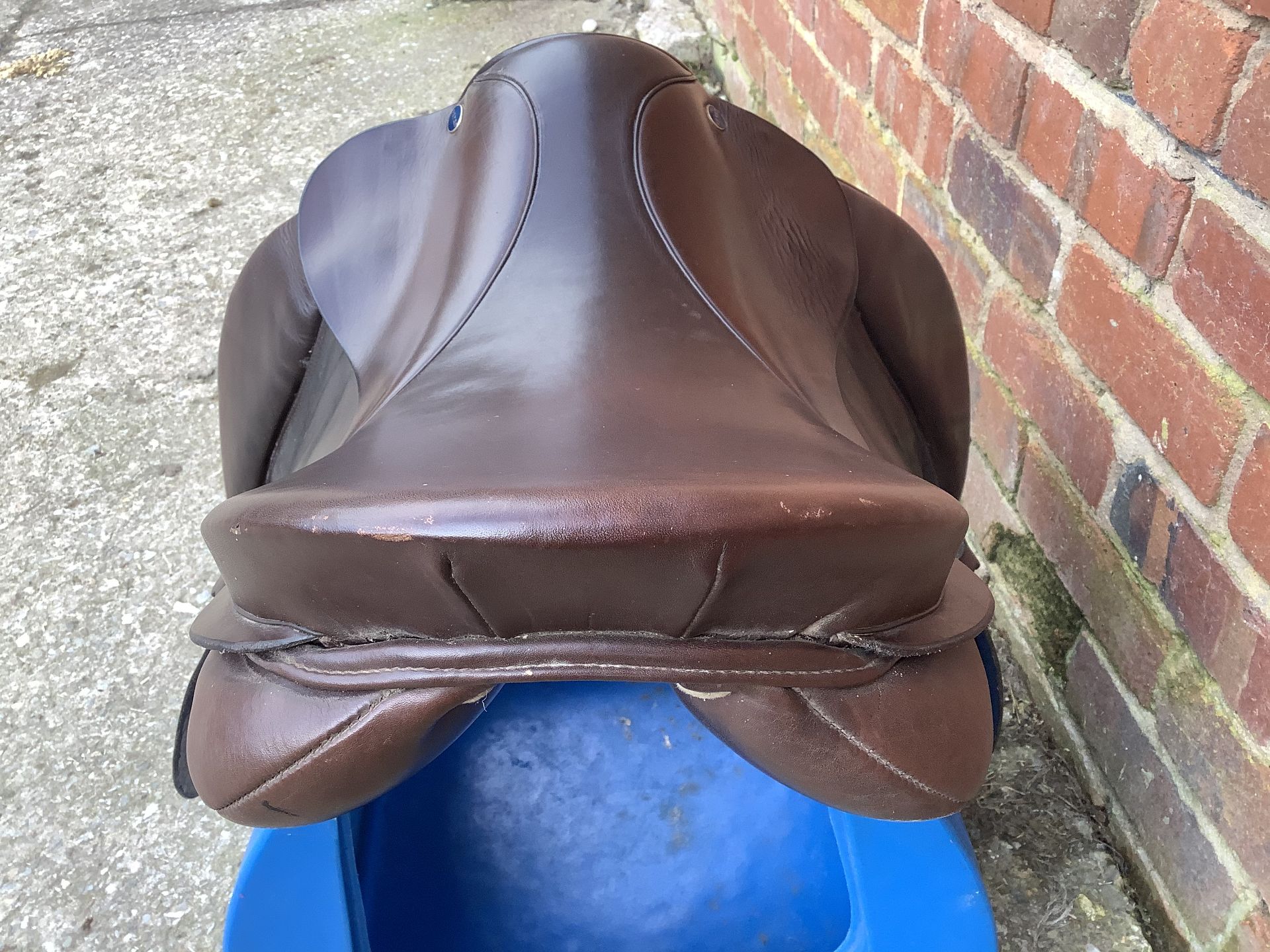 17 1/2" Medium Dever GP Saddle -Brown - Image 4 of 11