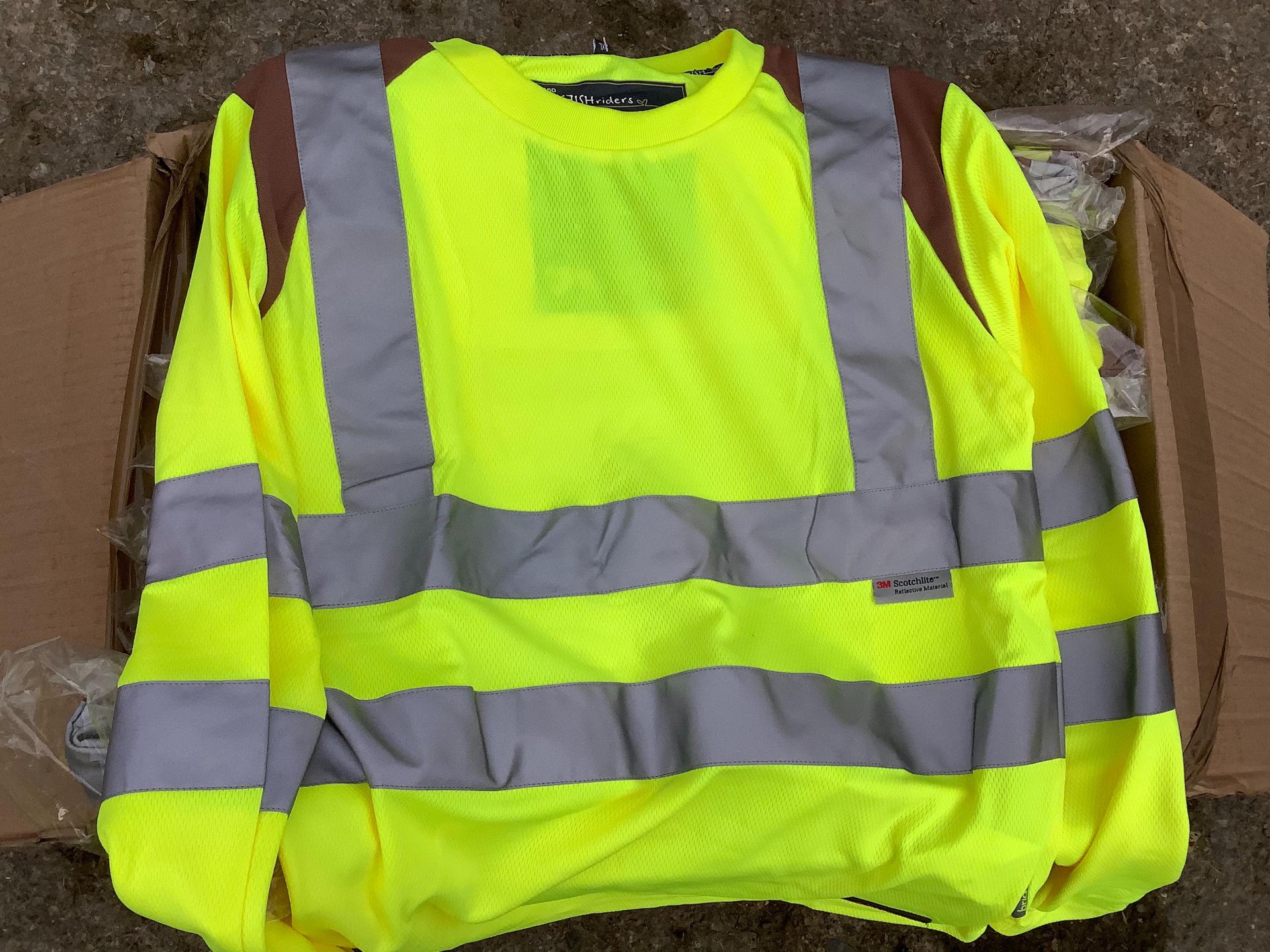 30 x Hi-Viz Rockfish Rider Longsleeve Tops