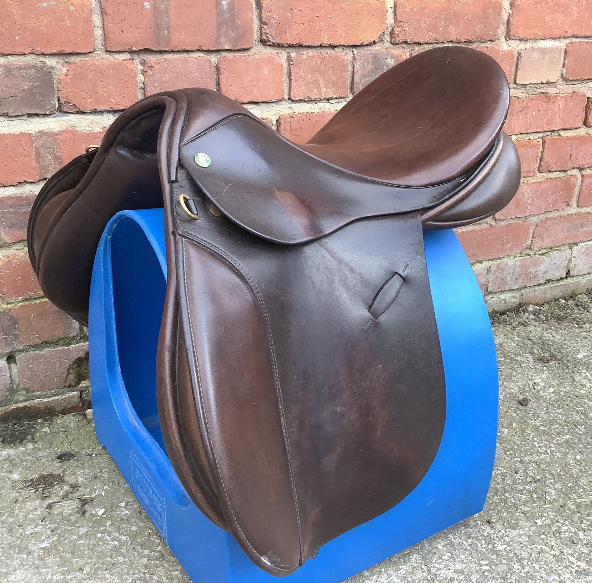 171/2" MW Farrington VSD/GP Saddle - Brown - Image 2 of 8