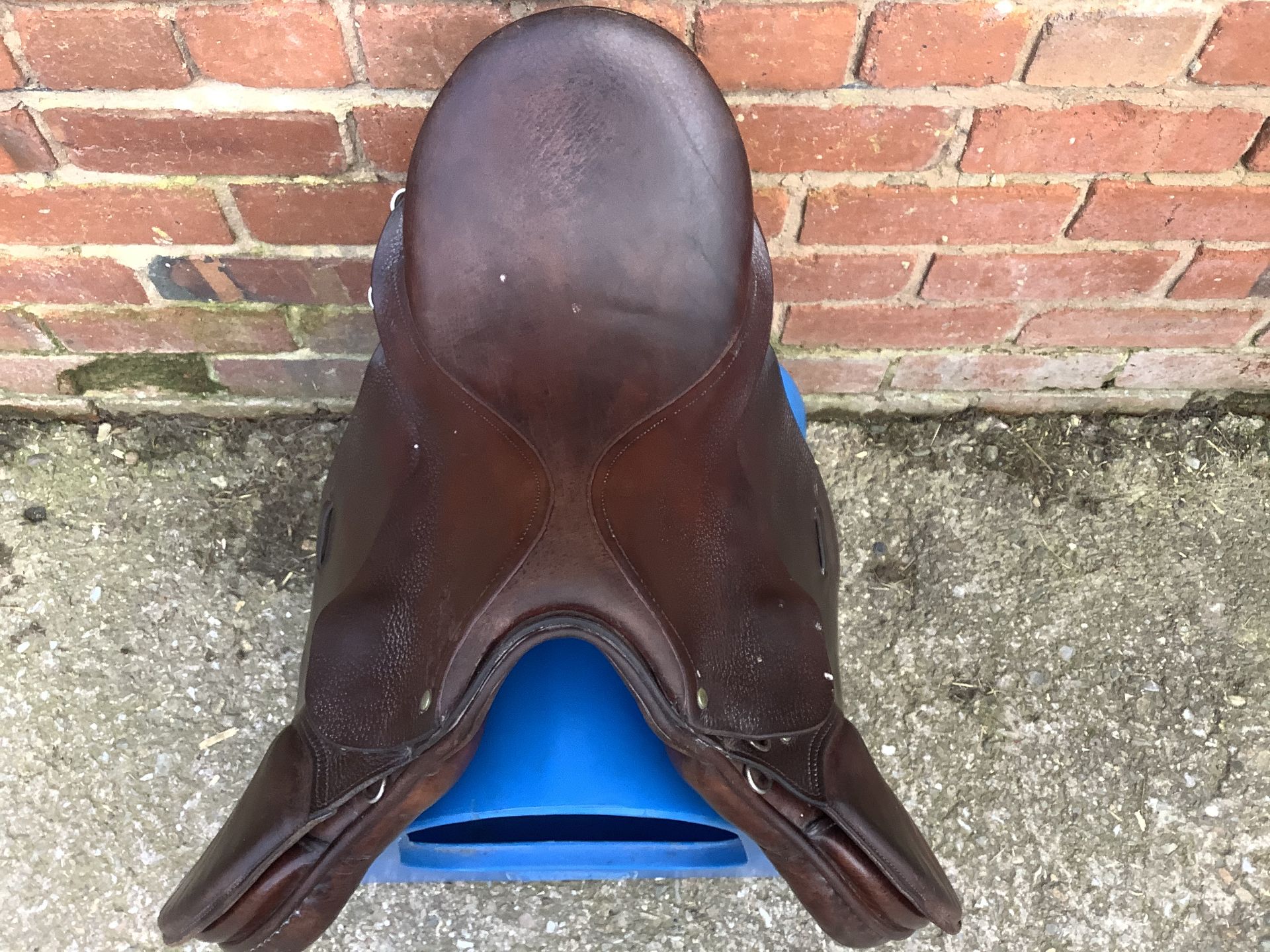 16 1/2" Medium Antill English GP Saddle - Brown - Image 6 of 7