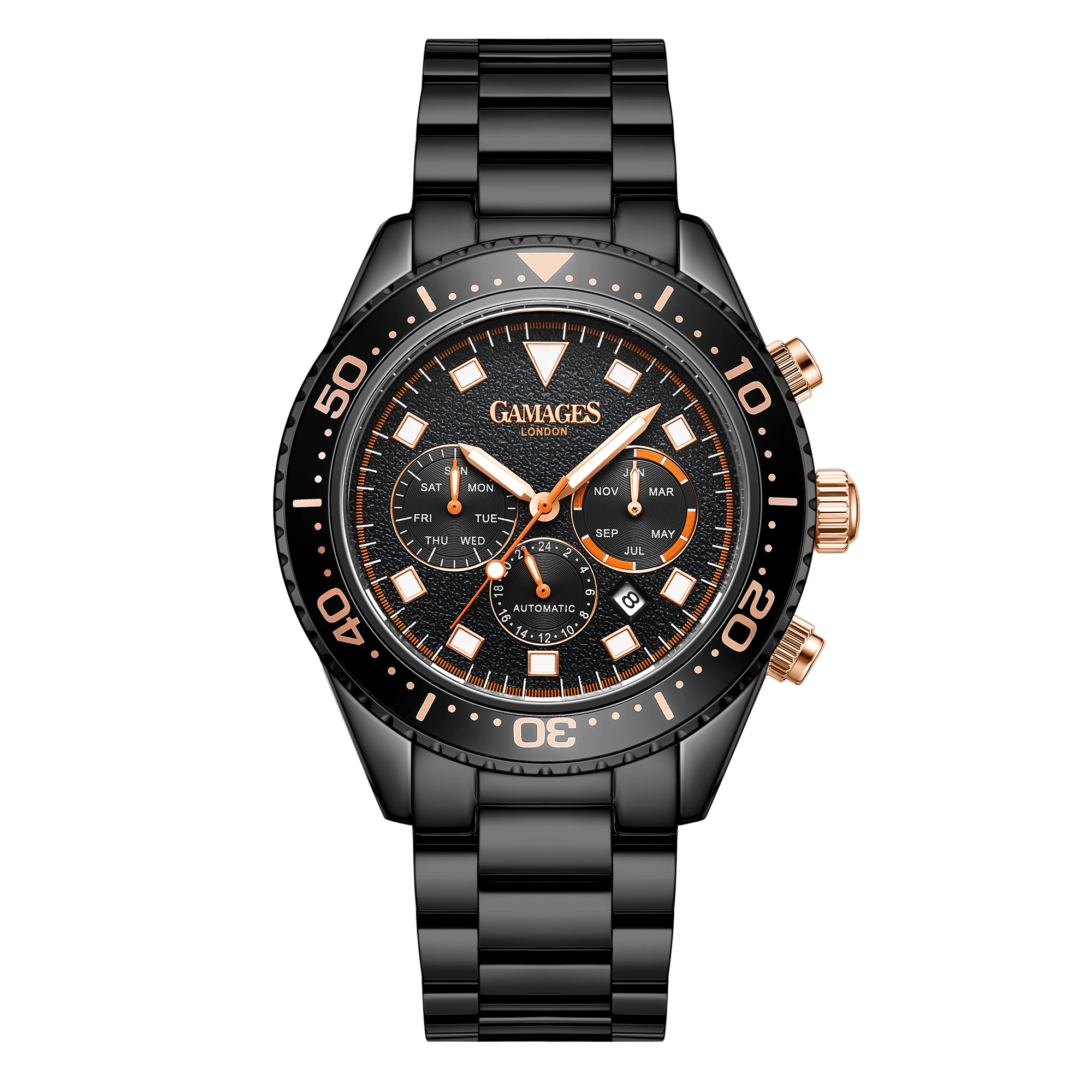 Limited Edition Hand Assembled Gamages Allure Automatic Black – 5 Year Warranty & Free Delivery