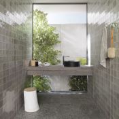 New 9.12 Procelanosa Ronda Grey Feature Tiles.20x31.6Cm Per Tile. 1.14M2 Per Pack.Beyond Its W...