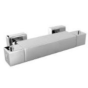 New (O121) Noken Porcelanosa Acro W-M Exp. Thermostatic Shower Mixer. Installation: Shower Fea...