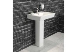 New Belfort Pedestal Basin Set Rrp £379.99 Manufactured From High Quality White Vitreous China...