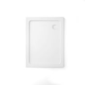 New 1000x760mm Rectangular Stone Shower Tray - Ultra Slim. Rrp £399.99.Low Profile Ultra Slim...