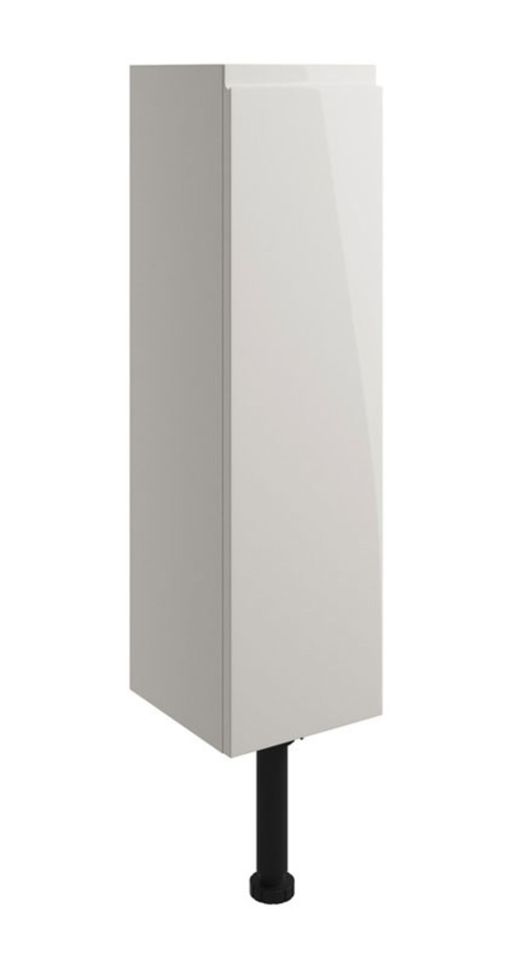 NEW (C215) Valesso Light Grey Gloss 200mm Slim Base Unit. 720mm x 200mm x 218mm (HxWxD). Floor ... - Image 2 of 2
