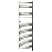 New (O114) 1600 x 600mm Curved Towel Radiator 1600 x 600mm Chrome 1889BTU. High Quality Chrome...