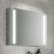 New 800 x 600 Dawn Illuminated Led Mirror Cabinet. RRP £939.99.Mc164.We Love This Mirror Cabi...