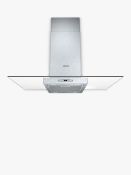 New (S81) Siemens iQ500 Lf98Gb542B Island Chimney Cooker Hood, Stainless Steel. RRP £929.99. T...