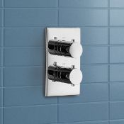 New (S121) Thermostatic Concealed Shower Valve Round Hand 1 Way.