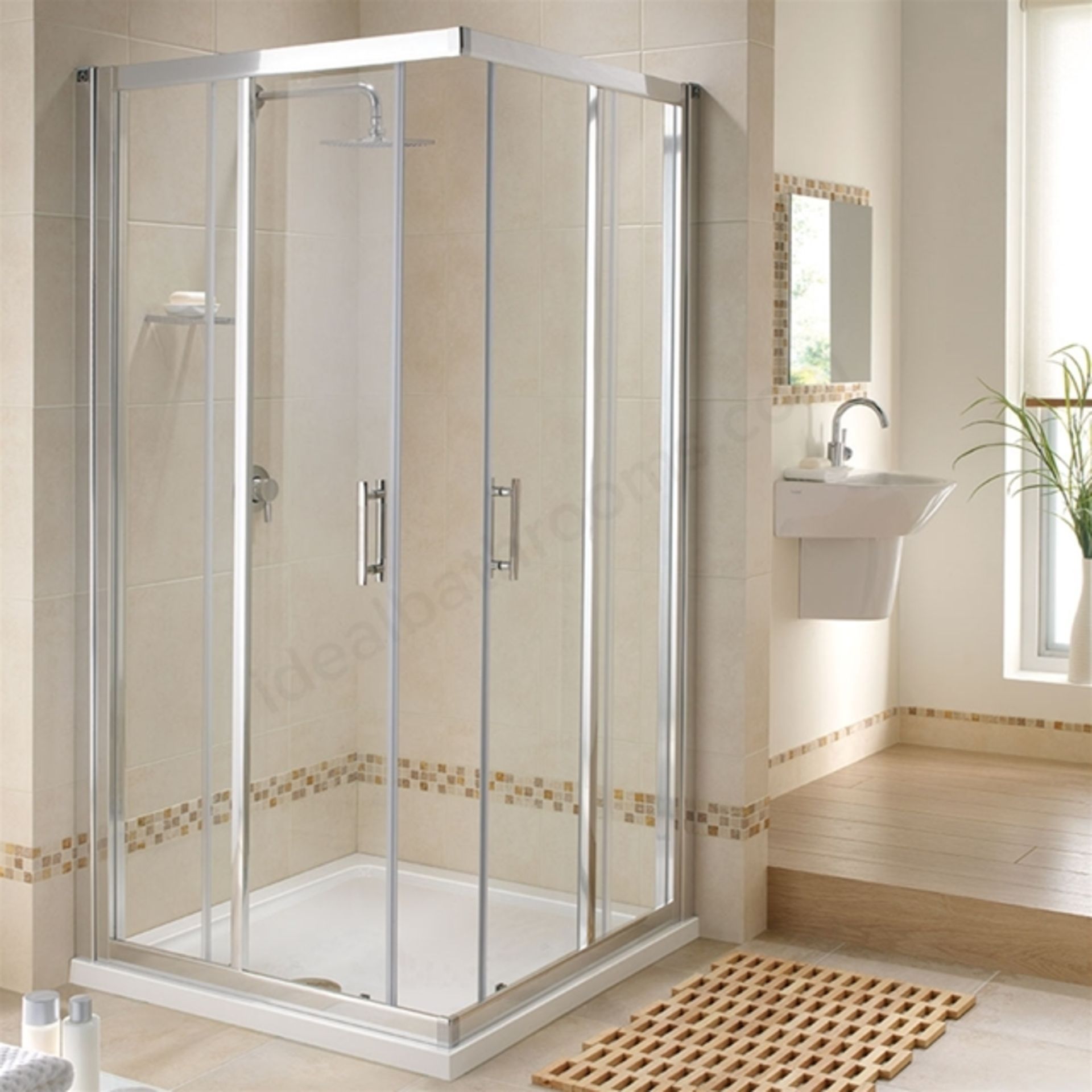 New (T196) 800x800mm Sliding Corner Entry Enclosure; 6mm Glass. RRP £739.99. Whatever Sort Of... - Image 2 of 2