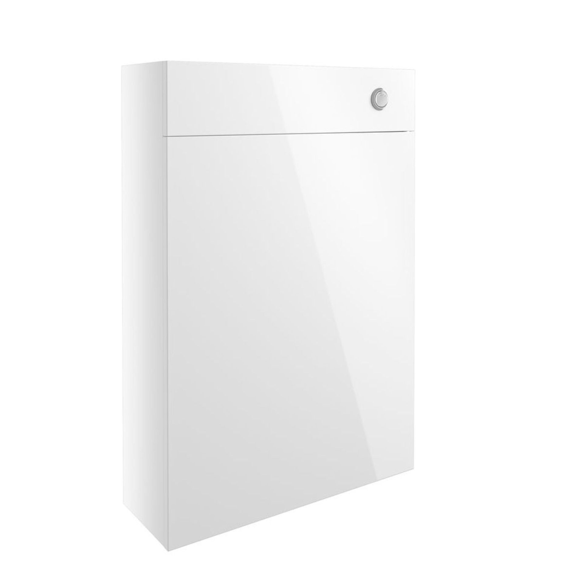 New (T145) Alba Gloss White Slim Wc Unit 600mm. RRP £245.99. This Slimline Wc Unit Comes In A... - Image 2 of 2