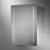 New (T17) 500x700mm Sensio Kai Led Mirror With Demister Pad & Shaving Socket - Se30696C0.1. RRP...