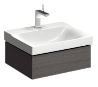NEW & BOXED Keramag Xeno 580mm Vanity unit 807162+3D471WH. RRP £701.88. Comes complete with ba...