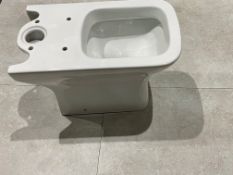 NEW (H185) T06 Boxed Toilet Pan Approx 450x400mm. Cistern and seat not included.
