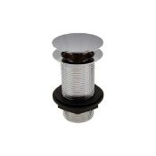 New (T164) Mushroom Click Clack Basin Waste 1 1/4" - Unslotted. Height (mm): 74 Width (mm): 74...