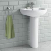 NEW (NS81) Round Wash Basin/Sink.(No pedestal included.)