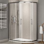 New Twyfords 1200x900mm - 8mm - Premium Easyclean Quadrant Shower Enclosure. RRP £499.99. G68...