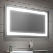 New 600x1000 Nova Illuminated Led Mirror. Rrp £499.99.Ml7006.We Love This Mirror As It Provide...