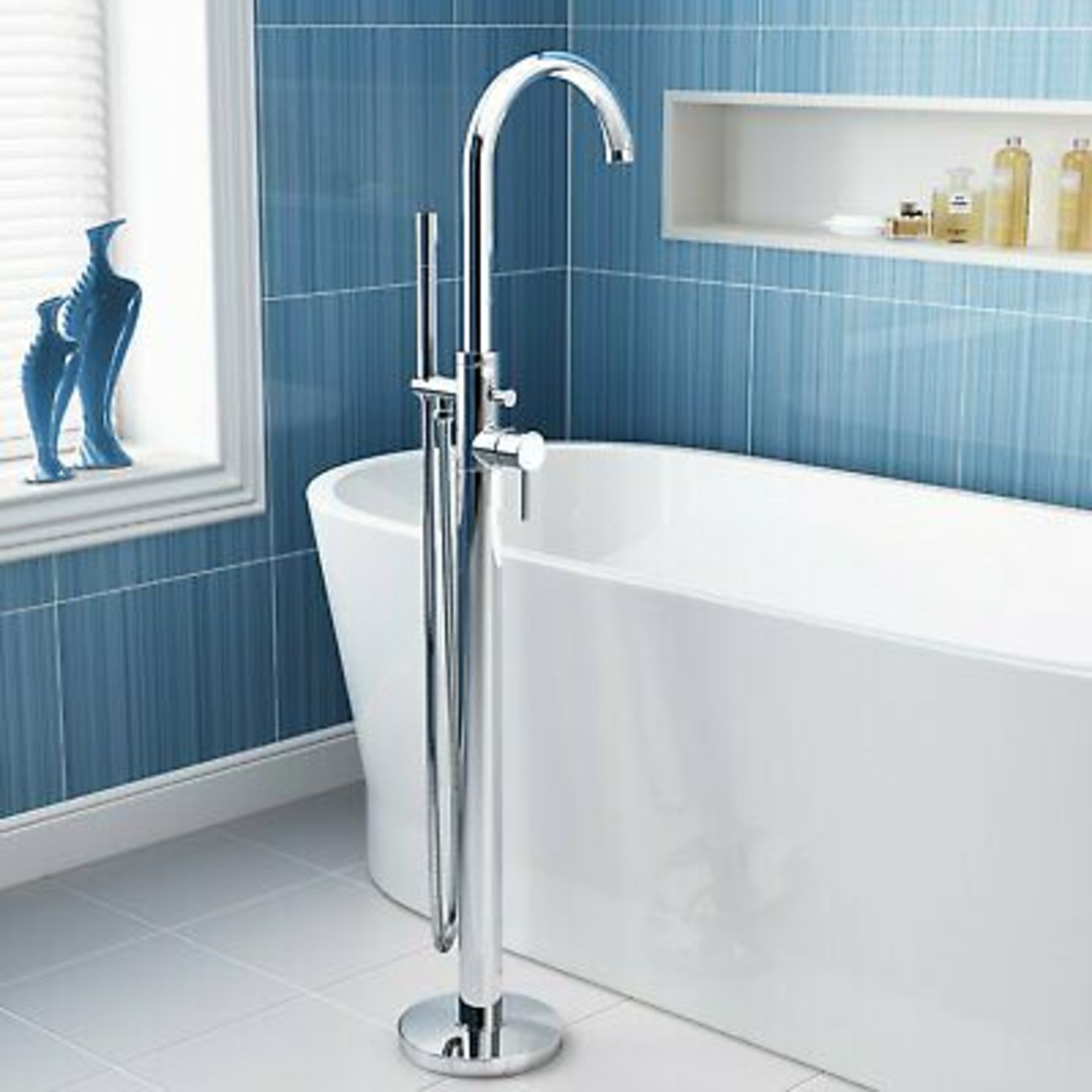 New (W8) Marco F88 Freestanding Bath Shower Mixer Tap. Floorstanding Bath / Shower Mixer Ideal...