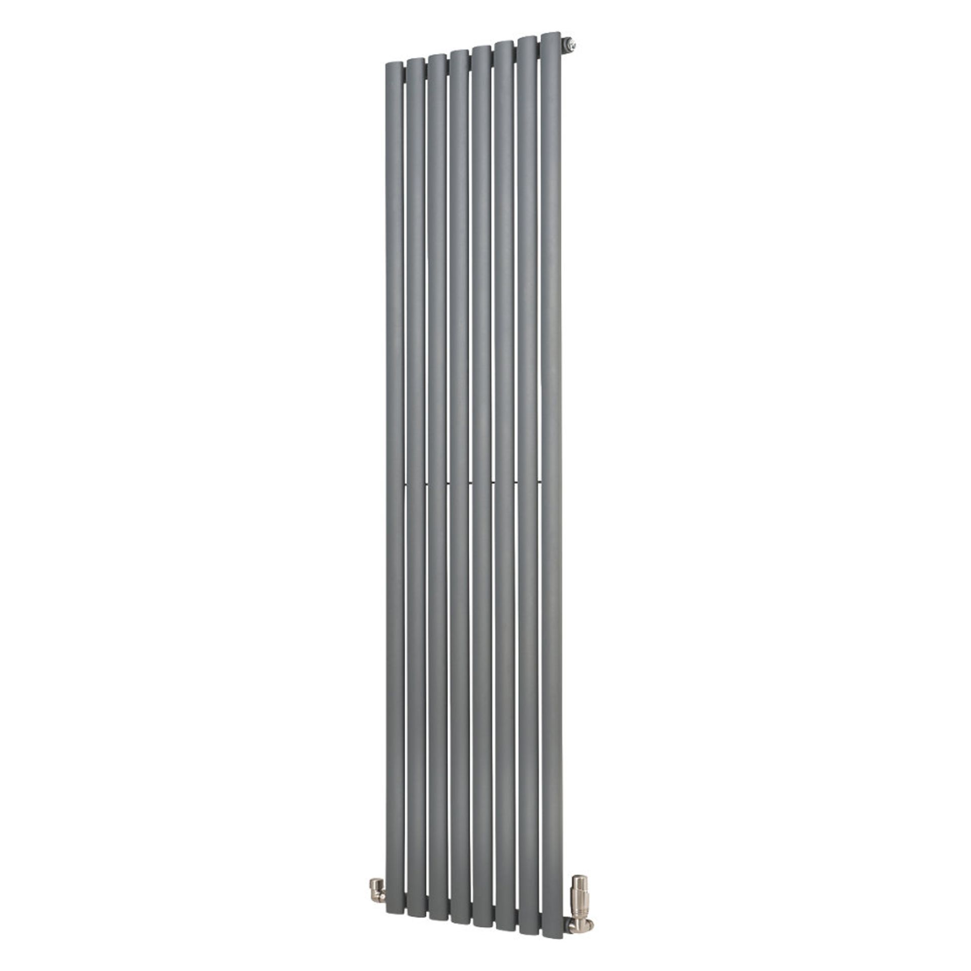 New (W15) Fortuna Designer Radiator 1800 x 590mm Anthracite 3908BTU. RRP £425.99. Fortuna Vert... - Image 2 of 2