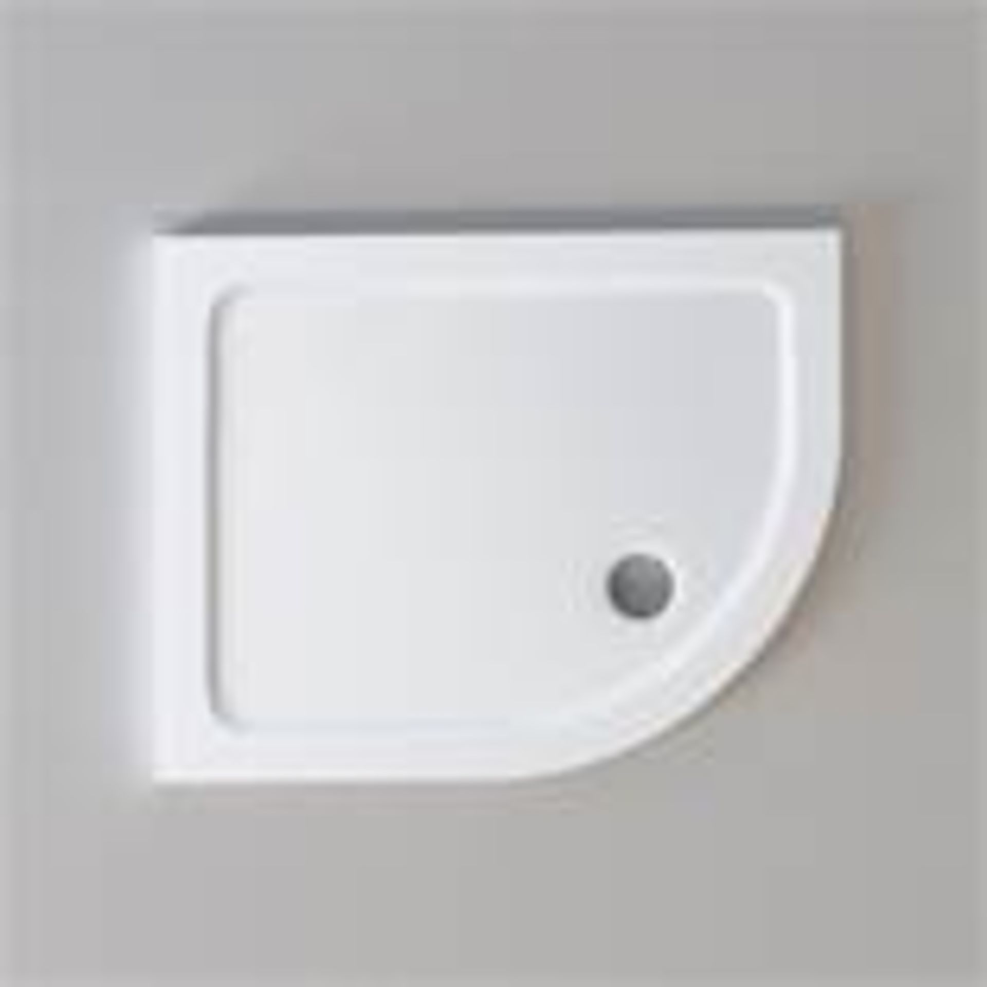 New (W52) 800x800mm Quadrant Ultra Slim Stone Shower Tray RRP £317.99. Strong & Slimline Low P...