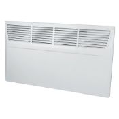 New (W84) Marose Wall-Mounted Panel Heater White 1000W. Panel Heater With Lcd Electronic Timer....