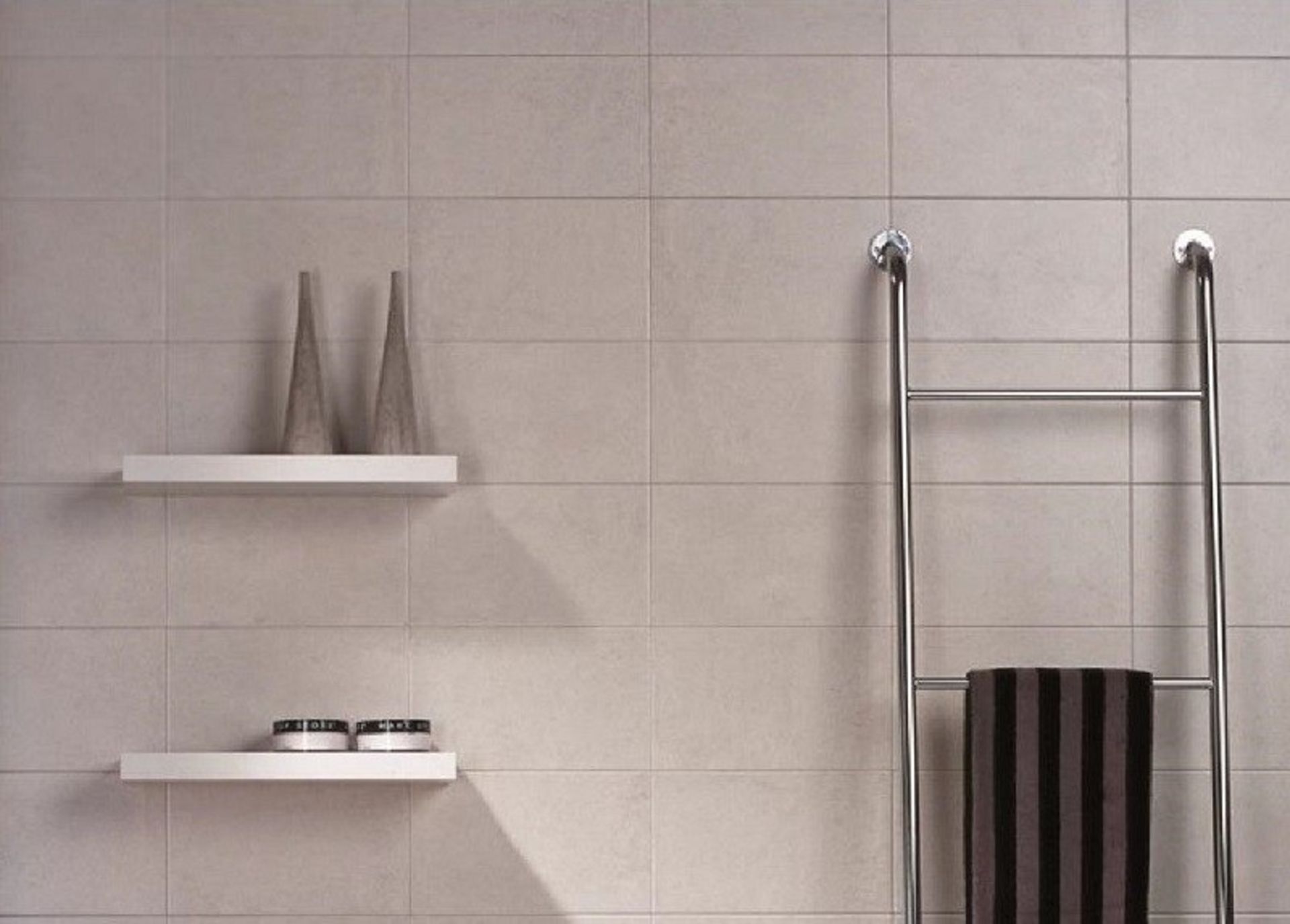 New 5.65m2 Porcelanosa Ixos Blanco Tiles. 200x300mm Per Tile, 1.13m2 Per Pack.