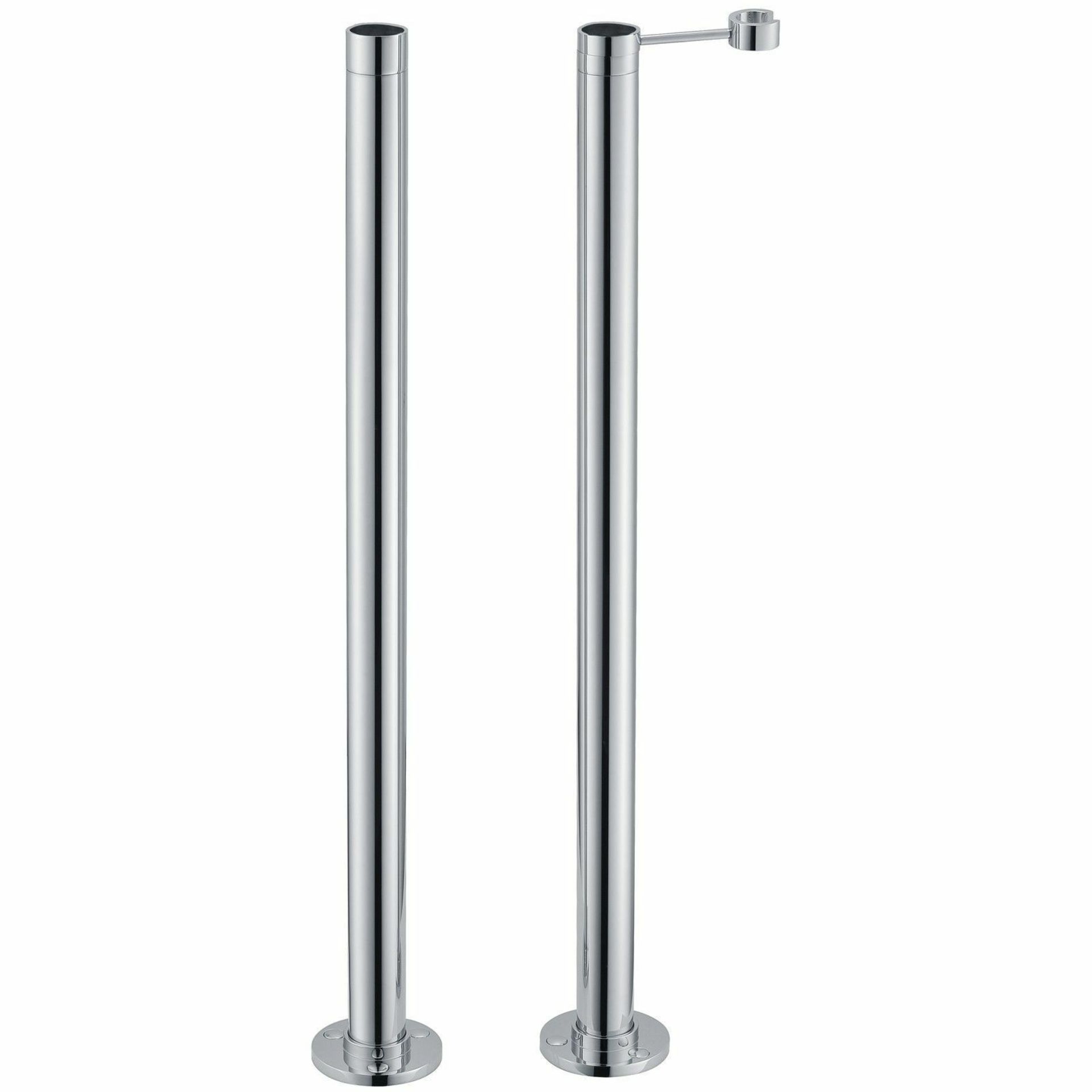 New (Y165) Rigid Standpipes Bath Tap Legs Pair A Pair Of Quality Freestanding Bath Standpipes, ...
