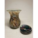 Gozo Glass Vase & Paperweight