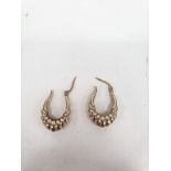 9Ct Yellow Gold Hoop Earrings
