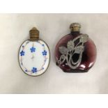 Beautiful Pair Of 2 Vintage Perfume Bottles