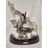 Juliana Collection Wolf Pack Sculpture
