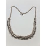 Vintage Silver Link Necklace